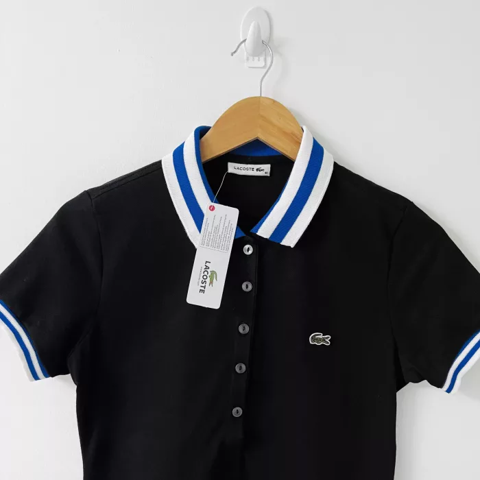 Striped Collar Women's - Black