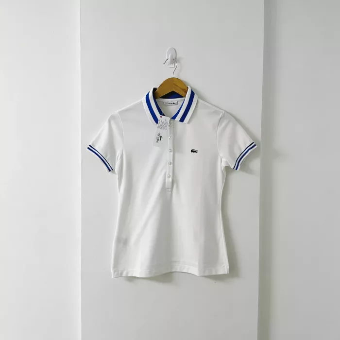 Striped Collar Women's - White